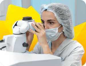Laser vision correction for children