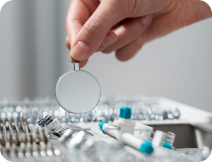Soft contact lens fitting