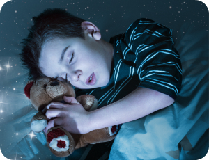 Night lens fitting (orthokeratology)