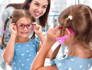 Glasses fitting